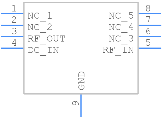 YSF-2151+ - Mini-Circuits - PCB symbol