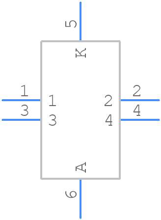 TL1260BQRBLK - E-Switch - PCB symbol