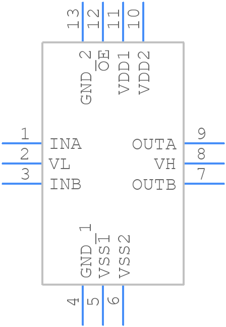 MD1213K6-G - Microchip - PCB symbol