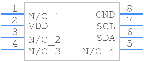 XGZP6897D - CFSensor - PCB symbol