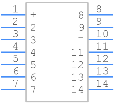 RSM850-6112-8M-1005 - Relpol - PCB symbol