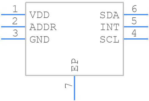 OPT3004DNPR - Texas Instruments - PCB symbol