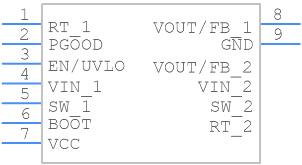 LMR36502F3RPER - Texas Instruments - PCB symbol