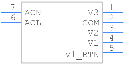 ECL15UT02-E - XP POWER - PCB symbol
