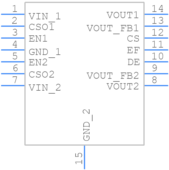 NCV47823PAAJR2G - onsemi - PCB symbol