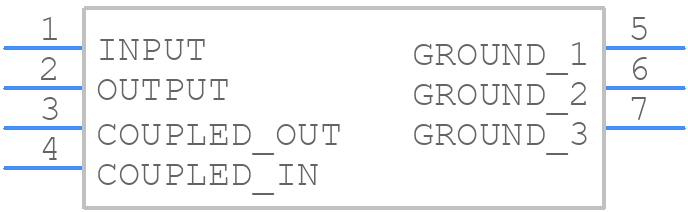 SCBD-20-272HP+ - Mini-Circuits - PCB symbol