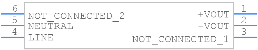 KAS4-8 - TDK Lambda - PCB symbol