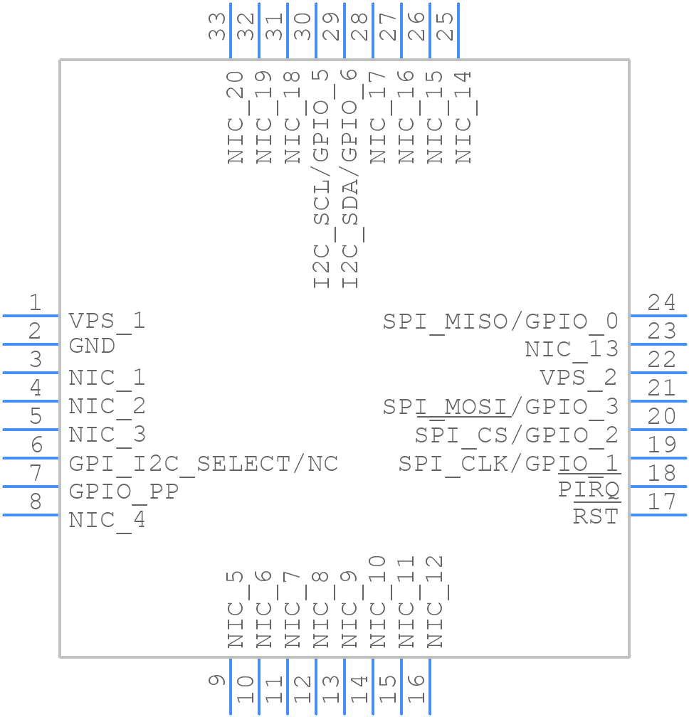 ST33KTPM2XI2C - STMicroelectronics - PCB symbol