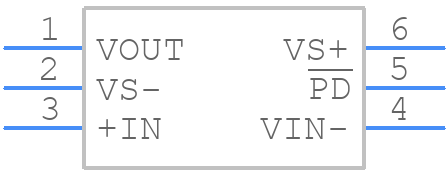 OPA837IDBVR2 - Texas Instruments - PCB symbol