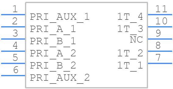 PH0916NL - Yageo Group - PCB symbol