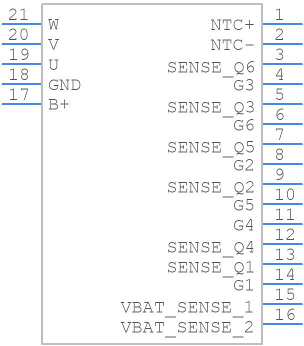 NXV10V160ST1 - onsemi - PCB symbol