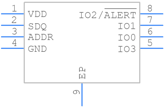 TMP1827NGRR - Texas Instruments - PCB symbol