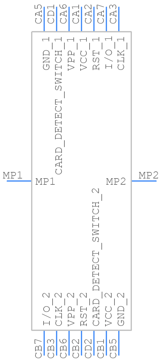 115U-B100 - ATTEND - PCB symbol