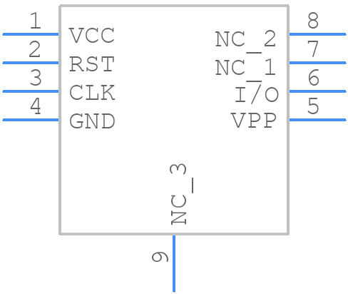 SLM76CF2561P - Infineon - PCB symbol