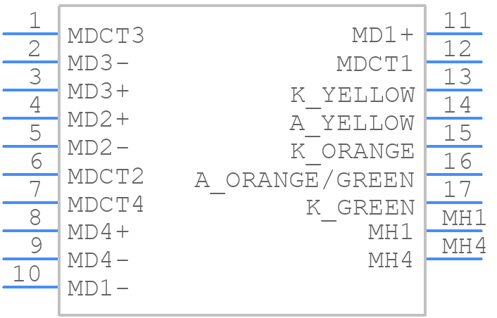 LPJK7003A98NL - LINK-PP - PCB symbol