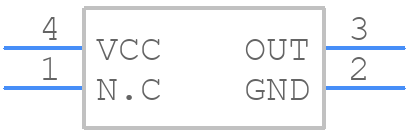 X1G0054210216 - Epson Timing - PCB symbol