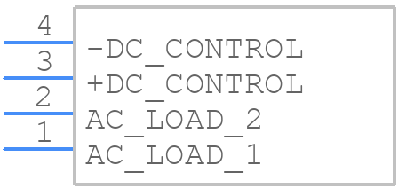 D2W202F - CRYDOM - PCB symbol