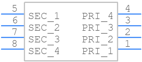 VPT87DDF01B - VPSC - PCB symbol