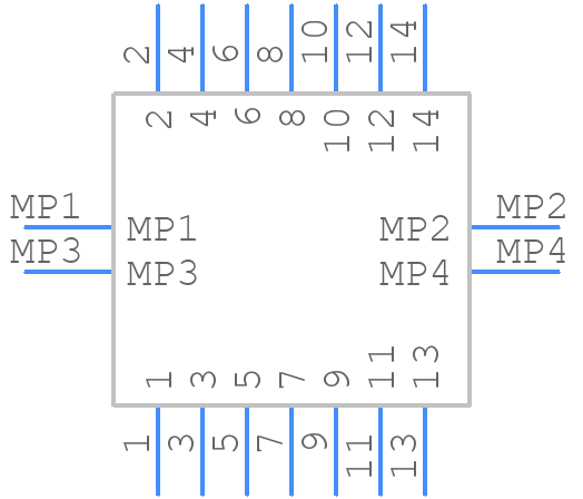502426-1430 - Molex - PCB symbol
