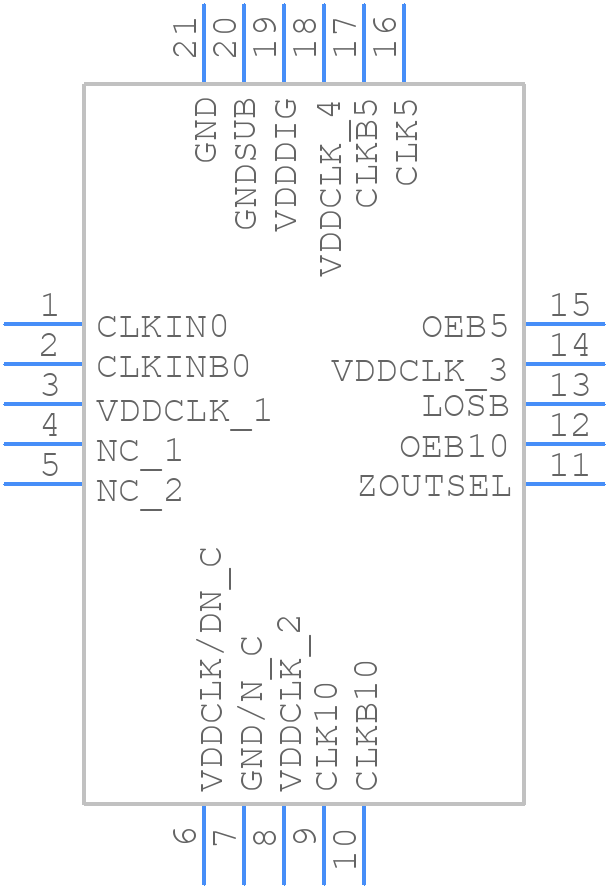 RC19002AGNT#KD0 - Renesas Electronics - PCB symbol