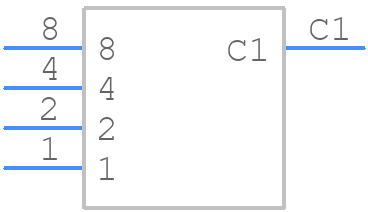 S-1031A - Nidec Copal - PCB symbol