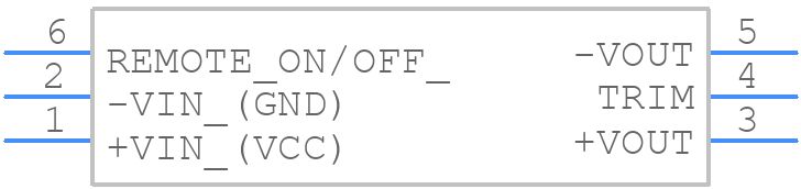 THN15-1215N - Traco Power - PCB symbol