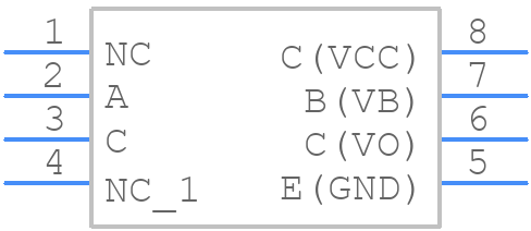 SFH6136-X009T - Vishay - PCB symbol
