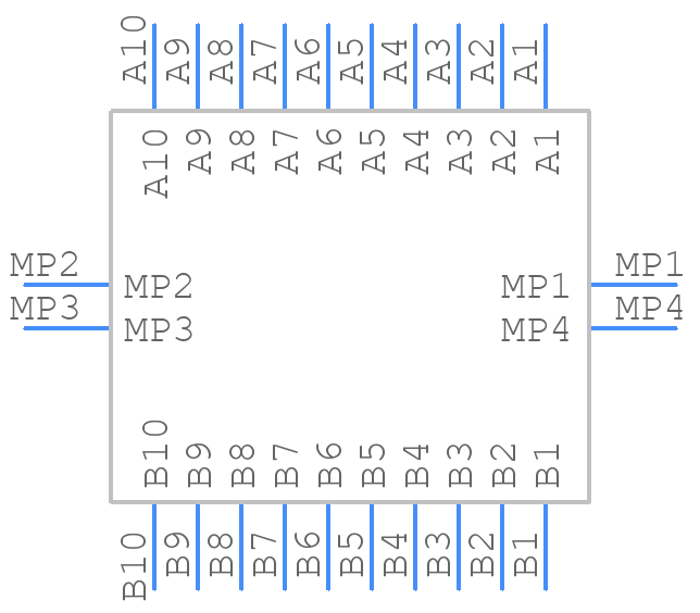 354056-E - TE Connectivity - PCB symbol