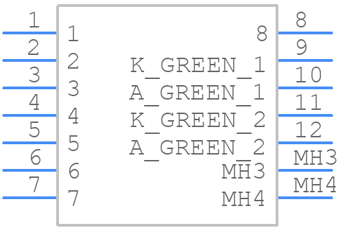 MJ3230-88-GG-2 - GCT (GLOBAL CONNECTOR TECHNOLOGY) - PCB symbol