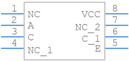 SFH6343T - Vishay - PCB symbol