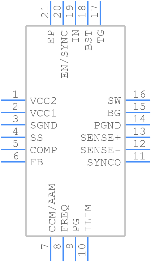 MP2918GL - Monolithic Power Systems (MPS) - PCB symbol