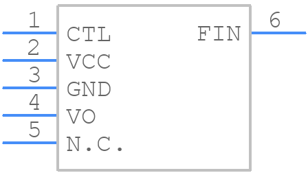 BDJ5FD0WHFP-TR - ROHM Semiconductor - PCB symbol