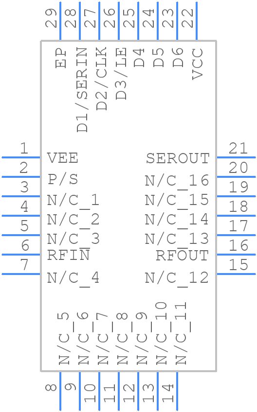 MAPS-011021-TR0500 - MACOM - PCB symbol