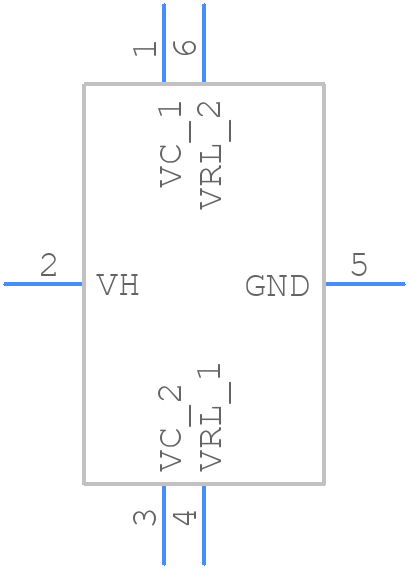 TGS826 - Figaro - PCB symbol