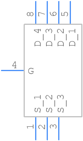 SI4850EY-T1-E3 - Vishay - PCB symbol
