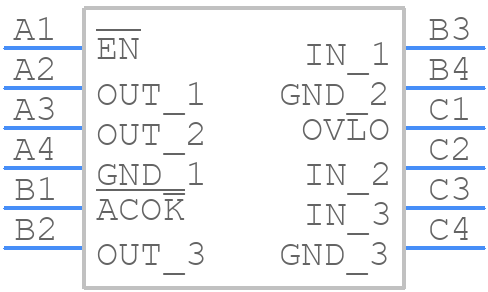 AW32812CSR - AWINIC - PCB symbol