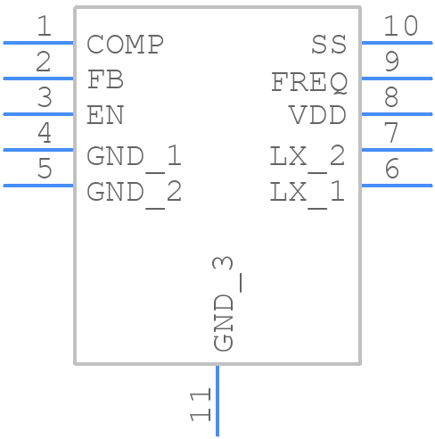 RT9297GQW - RICHTEK - PCB symbol