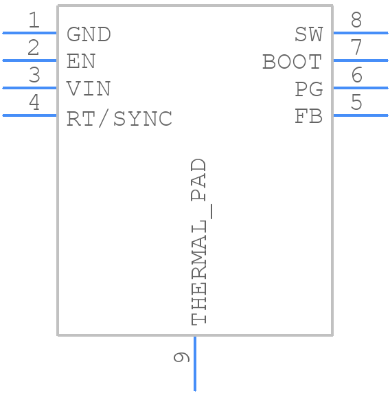 LMR38010FSQDDARQ1 - Texas Instruments - PCB symbol