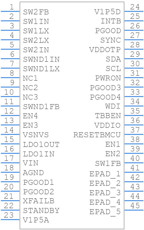 MPF5020CMMACES - NXP - PCB symbol
