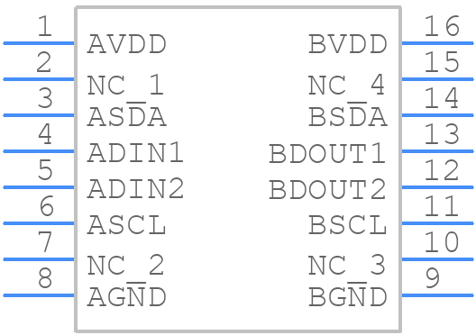 SI8606AC-B-IS1 - Skyworks - PCB symbol