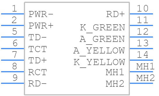TMJ166323B10NL - Taoglas - PCB symbol