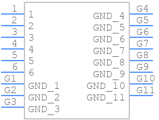 23C21E-40ML5 - Rosenberger - PCB symbol