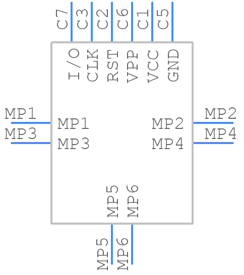 115U-A000 - ATTEND - PCB symbol