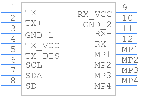 RJ-5G-SX-C - Cotsworks - PCB symbol