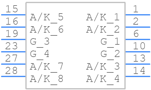 SK 70 WT 16 24910600 - Semikron - PCB symbol