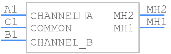 PEC12R-3020F-N0024 - Bourns - PCB symbol