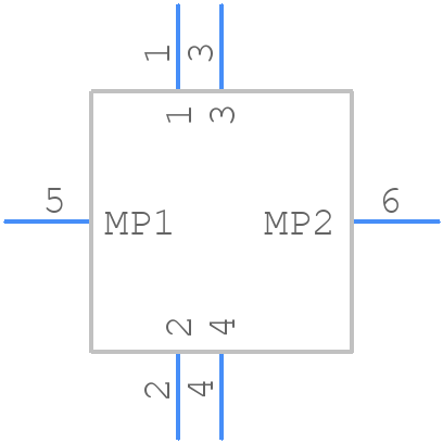 PTS831GG140GSMTR LFS - C & K COMPONENTS - PCB symbol