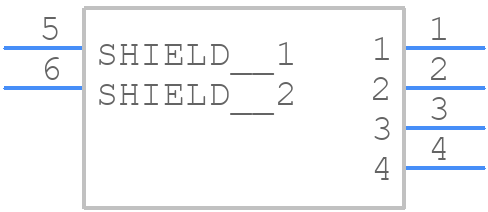 USB-A-S-S-B-TH-R - SAMTEC - PCB symbol