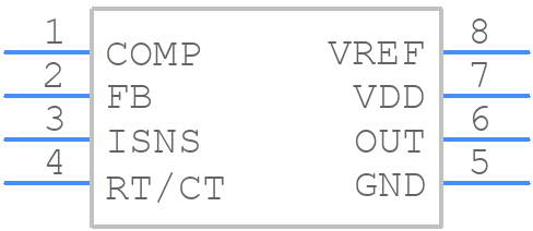 MIC38C44AYM - Microchip - PCB symbol