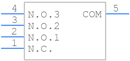 S-2151 - Nidec Copal - PCB symbol